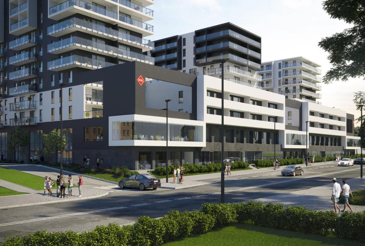 Q Apart Gold-Trzy Pokoje, Manufaktura, Klimatyzacja I Garaz Gratis, Tv Max, Fv, Gwarancja Zadowolenia Lodz (Lodz) Exterior photo